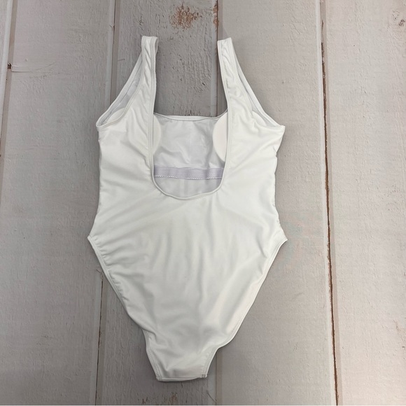 NWOT Bride Letter Print Diamond Pattern One Piece Swimsuit Bathing Suits Size S - Picture 9 of 17